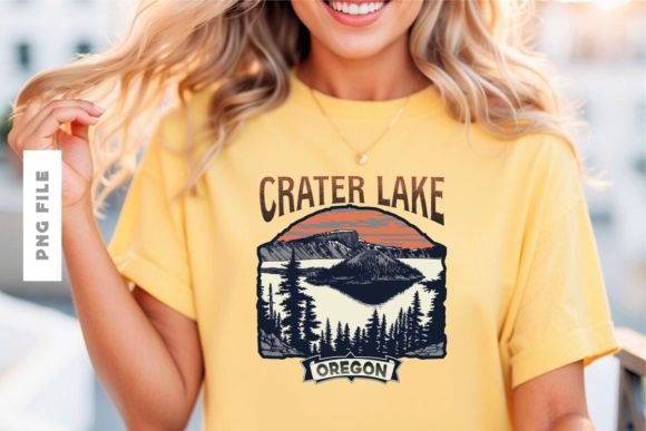Crater Lake T-shirt Design: Your All-Purpose Asset